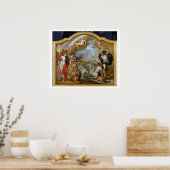 デ・シーによる素晴らしイギリスの力の寓話 ポスター (キッチン)