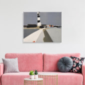 デ・スタエル・ル・ファレ, 1953, Nicolas de Stael キャンバスプリント (インサイチュ (リビング))