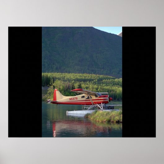 デ・ハビランド、ビーバー、1951_クラシックAviation ポスター (正面)