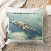 デ・ハビランド・モスキートFB Mk.VI装飾用クッション クッション (ブランケット)