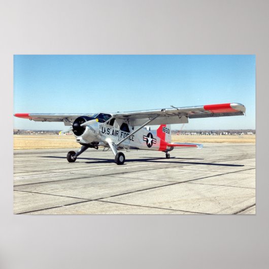 デ・ハビランドU-6Aビーバーポスター ポスター (正面)