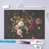 デ・ヘム花瓶絵画の 薄葉紙 (クラフト)