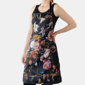 デ・ヘム花絵画瓶 エプロン (インサイチュ)