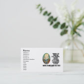 デ・モンテ疑問に思ィン財団哲学引用文 名刺 (スタンド正面)