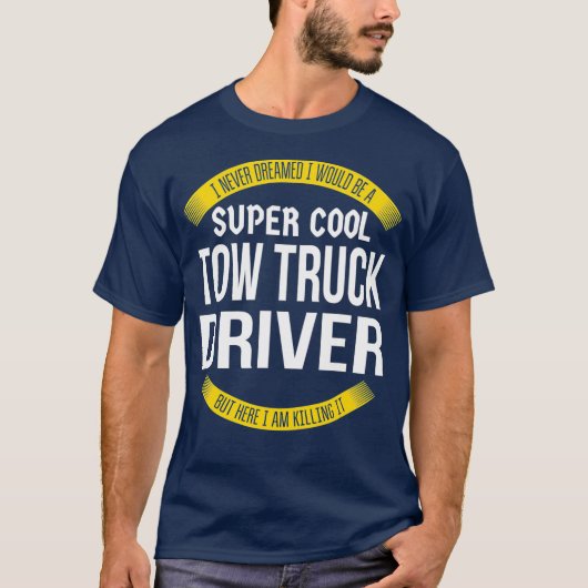 トおもしろいウトラック運転手の贈り物感謝 Tシャツ (正面)