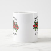 トおもしろいマトの貯もし蔵じゃない ジャンボコーヒーマグカップ (正面)