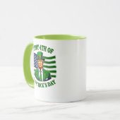 トおもしろいラッメリープ4位St patricks day マグカップ (正面左)