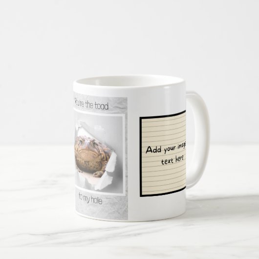 トアおもしろいド・ヴァレンティネス・デイ・ギフトカスタム コーヒーマグカップ (正面右)