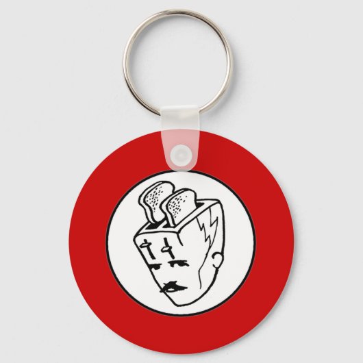 トアスターヘッドテスラ キーホルダー (正面)