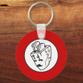 トアスターヘッドテスラ キーホルダー (正面)