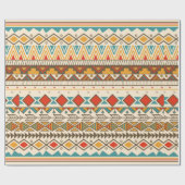 トアステカライバルパタストライプーン，ヴィンテージ ラッピングペーパー (フラット)