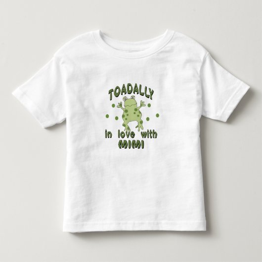 トアダリーラブミミミカエル トドラーTシャツ (正面)
