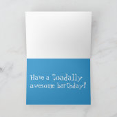 トアダリー誕生日を素晴らし持つ カード (内部)