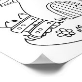 トアドスツールフェアリーハウスカラーユア自己所有 ポスター (角)