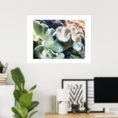 トアドスツール革サンゴ ポスター (ホームオフィス)