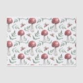 トアドストゥールズと蛾のデザイン 薄葉紙 (正面)