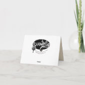 トアドストールノートカード カード (裏面)