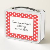 トアドスパーソナライズされたツール、小妖精や小人&ドラゴンフライ メタルランチボックス (裏面)