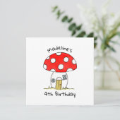 トアドスパーソナライズされたトチルドレン招待状 (スタンド正面)