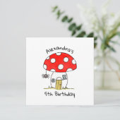 トアドスパーソナライズされたト&スパイダー招待状 (スタンド正面)