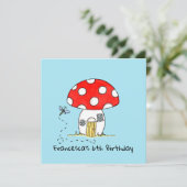 トアドスパーソナライズされたト&ドラゴンフライ招待状 (スタンド正面)