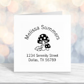 トアドスルマッシュルームアーチアドレス セルフインキングスタンプ