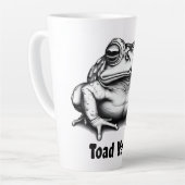 トアドヤソラテコーヒーマグ カフェラテマグ (左アングル)