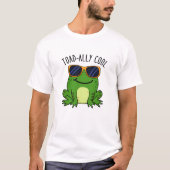 トアドリカッコいいーおもしろいトプン Tシャツ (正面)