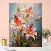 トアドリリー – インパストフローラ アクリルサイン (ウェディング)