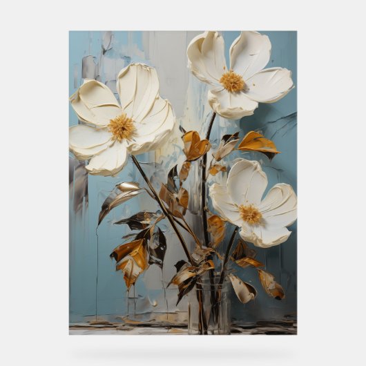 トアドリリー – インパストフローラ アクリルサイン (正面)