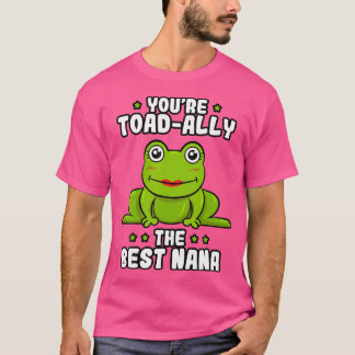トアドリー最高のザNANA FROG愛者トアドグランドモテ Tシャツ