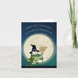 トアドリー素晴らしハロウィーン カード