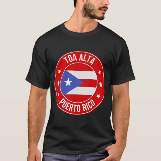 トア・アルタ、プエルトリコ市 Tシャツ (正面)