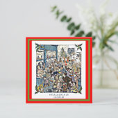 トイおもしろいストアカオスヴィンテージクリスマスサンタコピー カード (スタンド正面)