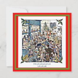 トイおもしろいストアカオスヴィンテージクリスマスサンタコピー カード