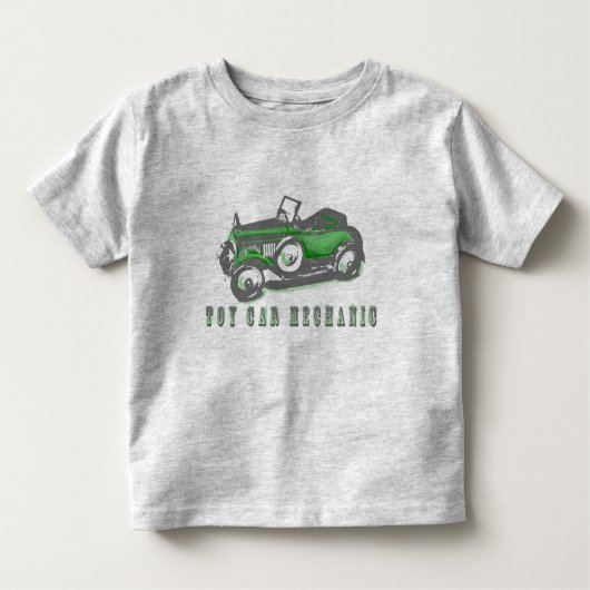 トイカー整備士 トドラーTシャツ (正面)
