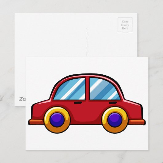 トイカー ポストカード (正面/裏面)