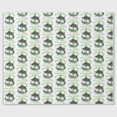 トイキツネテリアクリスマス ラッピングペーパー (フラット)