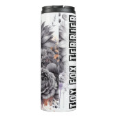 トイキツネテリアフローラおもしろい タンブラー (裏面)