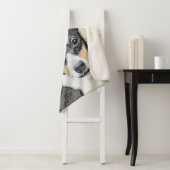 トイキツネテリア絵画ズ – かわいいオリジナルドッグアート シェルパブランケット (インサイチュ)