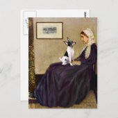 トイキツネテリア – ウィスラーの母 ポストカード (正面/裏面)