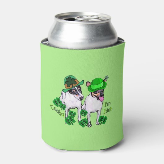 トイキツネテリアSt patricks day 缶クーラー (缶正面)