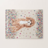 トイキャヴードル子犬 ジグソーパズル (横)