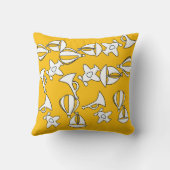 トイコレクションキッズトリムイエロー クッション (裏面)