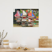 トイシルボート、ルクセンブルグガーデンズ、パリ ポスター (キッチン)