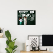 トイストーリーシャルボード誕生日招待状 ポスター (ホームオフィス)