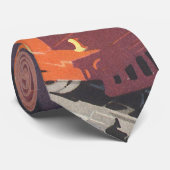 トイズトレイン遊ズ付きヴィンテージクリスマス ネクタイ (ロール)