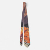 トイズトレイン遊ズ付きヴィンテージクリスマス ネクタイ (裏面)