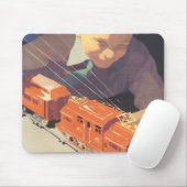 トイズトレイン遊ズ付きヴィンテージクリスマス マウスパッド (マウス)