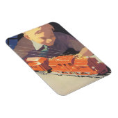 トイズトレイン遊ズ付きヴィンテージクリスマス マグネット (右側)